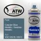 Preview: Ford, Caspian Blue Metallic / Seeblau Metallic, 1J / XSC1691B-1691C: 400ml Sprühdose, von ATW Autoteile West.